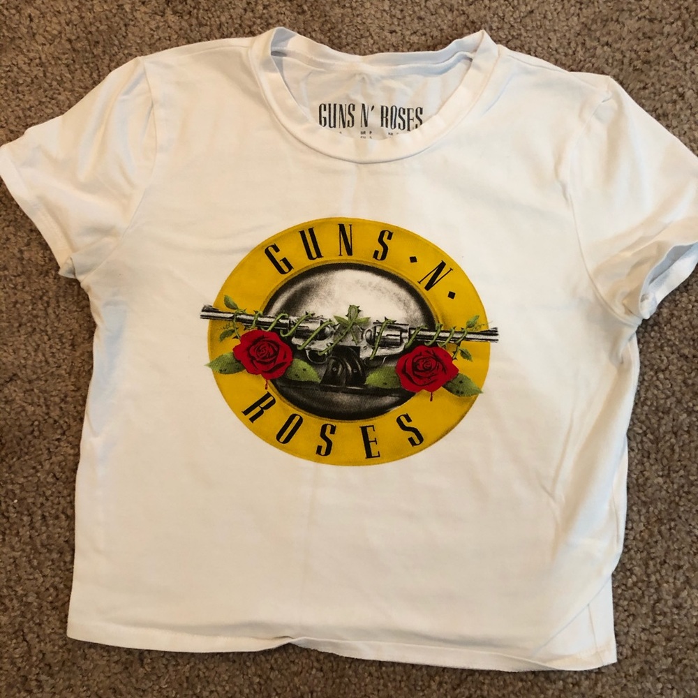 Guns n Roses Crop Top